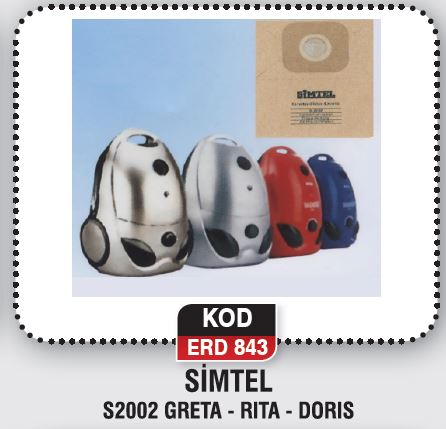 SİMTEL S2002 GREAT - RITA - DORIS ERD 843